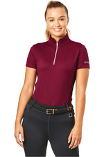2021 Dublin Womens Kylee Short Sleeve Shirt II 10055250 - Crimson Red